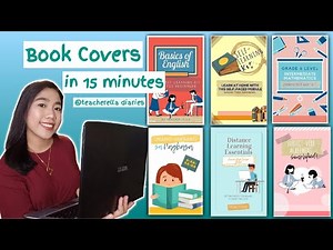 CREATE A BOOK COVER IN LESS THAN 15 MINUTES | CANVA TUTORIAL