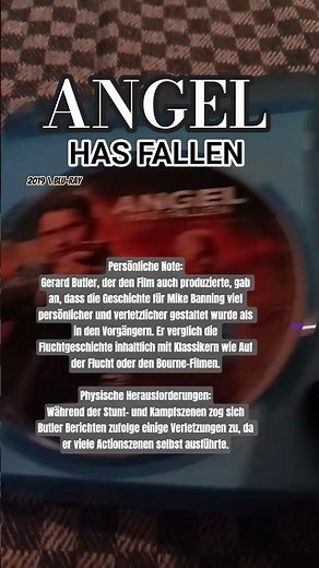 ANGEL Has Fallen | 2019 #bluray #thriller #film #action #krimi #abenteuer