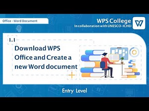 [WPS Office] Word 2.1: How to download WPS Office and create a new Word document [Tutorial]