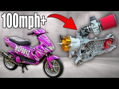 I Built a 100mph Scooter Engine! 172cc Gilera Runner