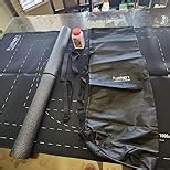 Point Games Rubber Puzzle Mat, Jigsaw Roll Up Mat for Puzzles - Jigsaw Mat 1500 Pieces Protector, Saver, Organizer, Non-Slip Rubber Bottom, Polyester Top w/Storage Bag + Bonus Puzzle Glue