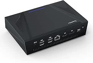 Baieyu Mini Computer Ryzen 9 5900HX (8 Cores 16 Threads, Up to 4.6GHz) 64GB DDR4 512GB NVME SSD 2TB HDD, Tiny PC Support 4K Triple Display | 2.5G RJ45 | USB3.0 | Wi-Fi 5 | BT4.2