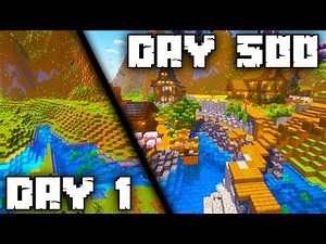 500 Days Of Cozy Minecraft Forever World. (Survival Lets Play)