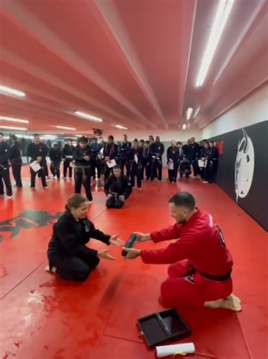Promoting My Wife to Black Belt in Jiu-Jitsu