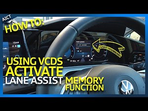 How To Activate VW Lane Assist Memory Function With VCDS