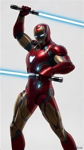 When Iron Man Uses a Forgotten Laser Sword 🔥