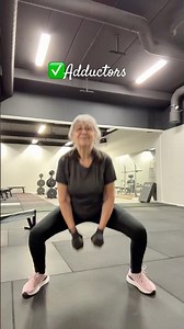 3 Standing Exercises for ✅Glutes ✅Quads ✅Adductors Do 2-3 sets of 8-12 repetitions.#seniorfitness