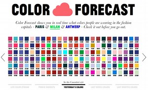 Color Forecast Predicts Color Trends in European Fashion Capitals