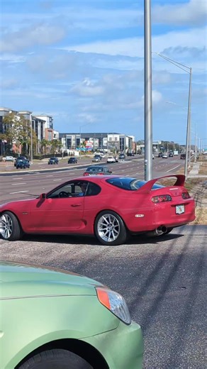 Beautiful red 15th anniversary Mk4 Supra #fypシ #fypシ゚viral #fyp #viral #trending