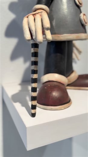 The Gravest Showman has been claimed! You have through Monday to come see @t.m.studio newest show And For My Last Trick! | Graphite Gallery