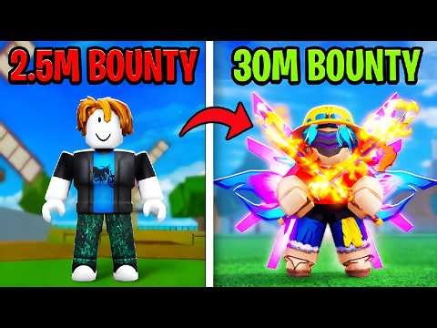 2.5M to 30 MILLION Bounty – Episode 1 (Blox Fruits)