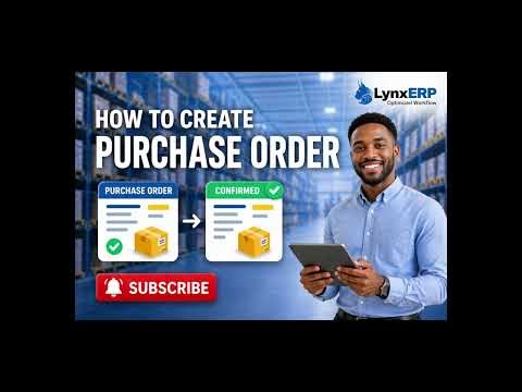 Creating a Purchase Order