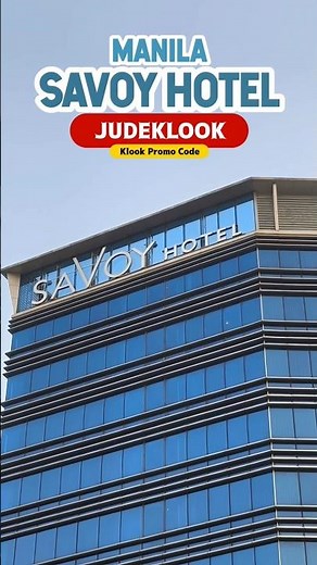 Savoy Hotel Manila near Runway Manila connecting NAIA Terminal 3 (Manila Airport)