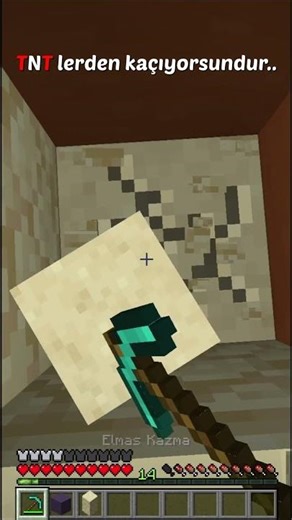 TNT Lerden KAÇMAK ÇOK ZOR... 🤯😝 #shorts #minecraft