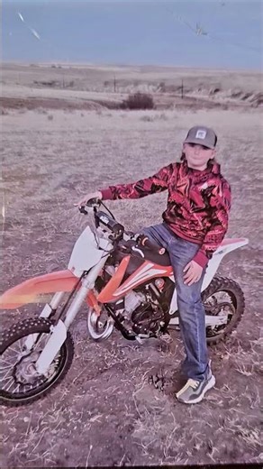 First time trying a KTM 65 2 stroke. #Dirtbike #65cc #ktm #Ilovedirtbikes
