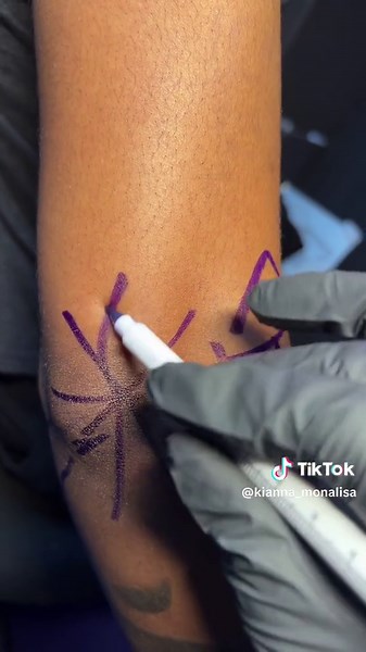 Ghost Face Halloween Tattoo Process | Spooky Face Makeup