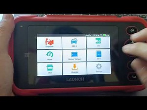 Register launch crp123i obd2 scanner (Free Update new version)