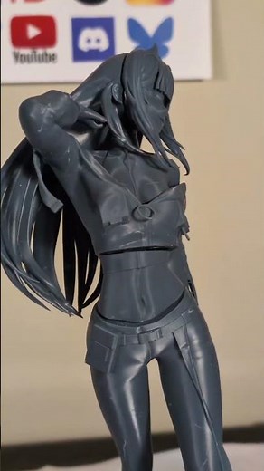 zero 2 ready for paint! #animefigures #3dprinting