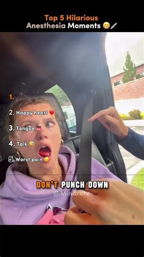 Top 5 Hilarious Anesthesia Moments (When Patients Crack Up!) 👀💉
