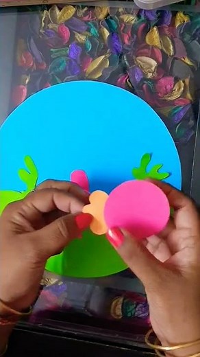 How To Make Paper Fish Aquarium | Fish Aquarium | Paper Craft for Kids