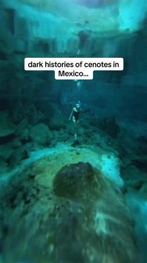 are we a$$holes for visiting cenotes?? 👇 Get my free mini guide to Tulum in my bio with this cenotes on it! Taak Bi Haa 📍 Yucatan Peninsula, Mexico 🇲🇽 TLDR; go! cenotes are magical and beautiful, just be respectful of these places 📚 I think everything we do is dual sided, and it’s important when we visit places, especially places important to other cultures, that we learn the history too 💎 you know the Mayan pyramids (like Chichen Itza?) They are built near cenotes 💀 because cenotes were 