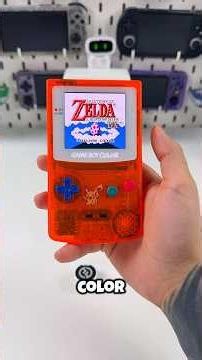 Una GAMEBOY COLOR con pantalla OLED? 🫠 #consolaportatil #gaming #gameboycolor #gbc #nintendo