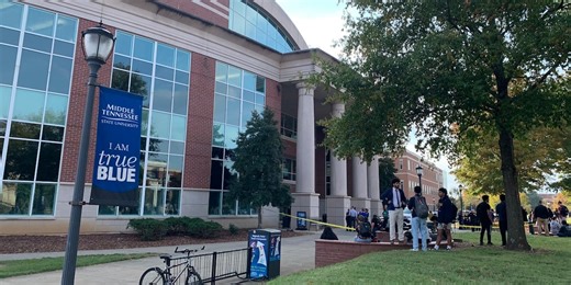 MTSU closes after reported suicide, university says