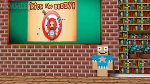 MOMO HORROR GAME CHALLENGE - MONSTER SCHOOL - MINECRAFT ANIMATION