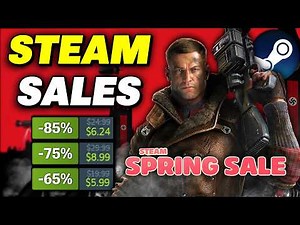 15 BEST Steam Games on SALE RIGHT NOW – STEAM SPRING SALE 2026!