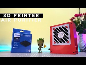DIY 3d printer air purifier