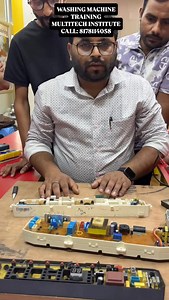 3.8K views · 2.5K reactions | Washing Machine Repair करने का तरीका जिससे आप वाशिंग मशीन को पीसीबी बहुत ही आसानी से रिपेयर कर सकते है #washingmachine #multitechinstitute #वाशिंगमशीनरिपेयर | Rajkumar Kushwaha | Facebook