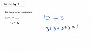 Dividing by 3 ( Video ) | Arithmetic
