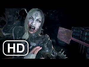 Defeating the 3 Daughters of Lady Dimitrescu Using Fly Swatter - Resident Evil 8 Village