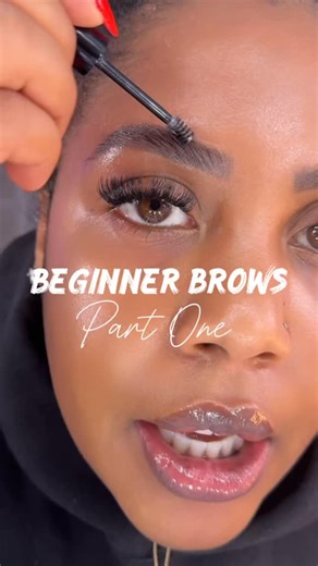 R O C K Y | Relatable Millennial ✨ on Instagram: "Brows for Beginners ✨ Part 1️⃣ - 3 minutes Products used: @nyxcosmetics_canada @nyxcosmetics “The Brow Glue” & “Lift & Snatch” in Espresso @lagirlcosmetics “shady slim brow pencil” in Espresso @maangebeauty in “Medium Shader Brush -2” & “Large Shader Brush - 1” Part 2️⃣ we will help the girls with little to no hair and need help mapping #brows #browtutorial #makeuptutorial #browngirl #makeup #beginner #beginnerfriendly #eyebrowsonpoint #beginnerb