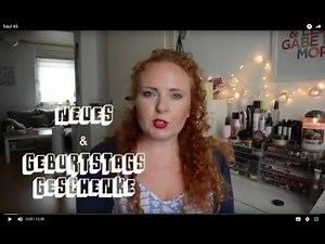 Neues & Meine Geburtstagsgeschenke