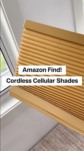 🧡 Cordless Blackout Cellular Shades
