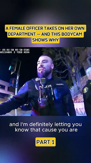 Heroic Female Officer Confronts Her Own Department — Bodycam Footage Reveals the Truth They Tried to Hide Watch full video in the first comment! | Unit Check
