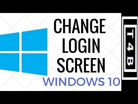 How to Change Windows 10 Login Screen BackGround Wallpaper