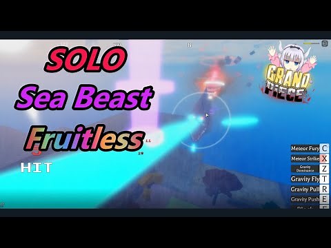 [GPO] HOW TO SOLO SEA BEAST WITHOUT A FRUIT
