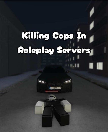 RDMing Cops in Roblox Roleplay Servers