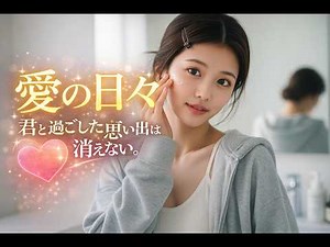 【MV】愛の日々｜君と過ごした思い出は消えない。80–90年代風ラブソング｜感動の恋愛 MV Official Music Video 通常サイズ