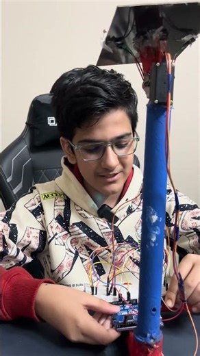 Automatic Solar Tracking Solar Panel | Arduino Minima R4 + 2 LDR | Maker Shala School Project