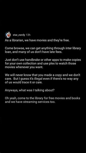 free movies and books at your library | Subscribe for more #motivation 😊👍