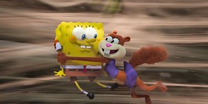 Sandy and SpongeBob Hit the Wild West in New 'Saving Bikini Bottom' Trailer