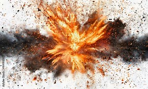 Witness the dazzling destruction of exploding stars across the cosmos