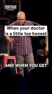 When your doctor is a little too honest… Watch my full Dry Bar comedy special at the link in my bio. | Danny Johnson Comedy