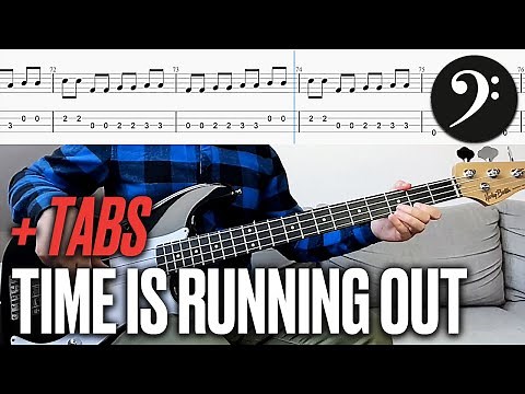Muse – Time Is Running Out BASS COVER + TABS