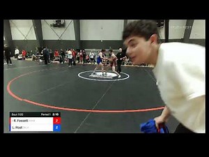 152 Lbs Semifinal - Ryder Fassett, Oregon Vs Laird Root, California C972