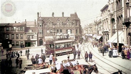 Another page has been added to the web site, covering Ipswich in Suffolk, I don't plan to add a huge number of images, just a few choice examples like this one of the Cornhill from 1911. The Cornhill in Ipswich has been the town's commercial and governmental heart since the Middle Ages, named for its historical significance in the corn trade. It was the site of St Mildred's Church, which became an assembly site, a Market Cross, and later hosted the Corn Exchange building where corn and other goo
