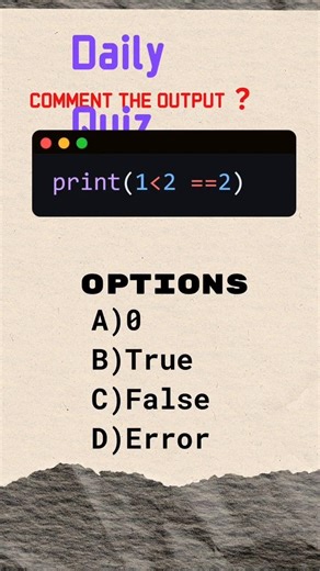 Python quizzes 10 #coding #python #webdesign #webdevelopment #programming